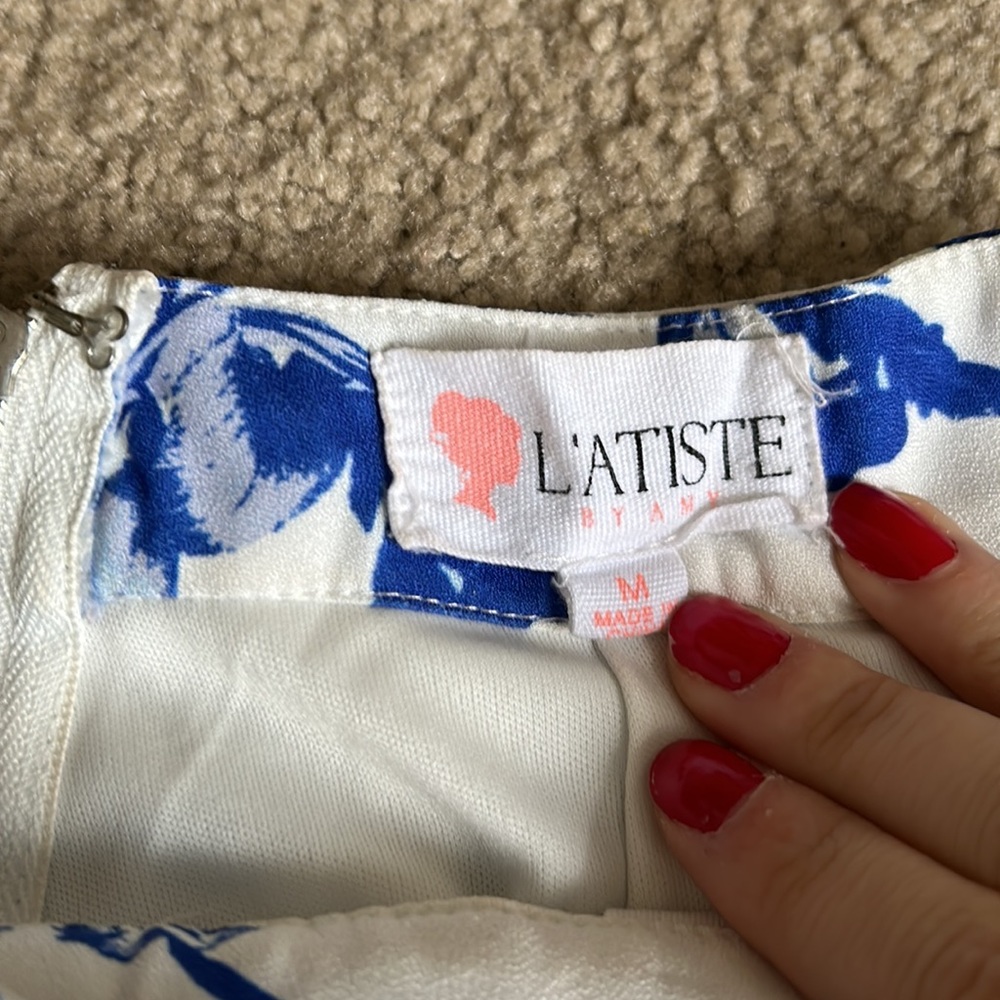 Graphic Flowy Skort - Picture 2 of 4